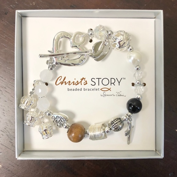 Valerie Jewelry Christs Story Beaded Bracelet Verse Card Poshmark